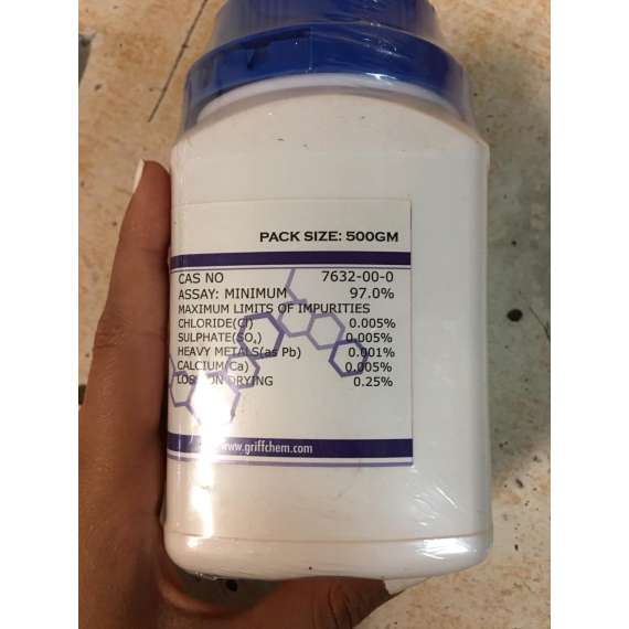 Buy Griffchem 500G Sodium Nitrite Lab Reagent in [storefront]