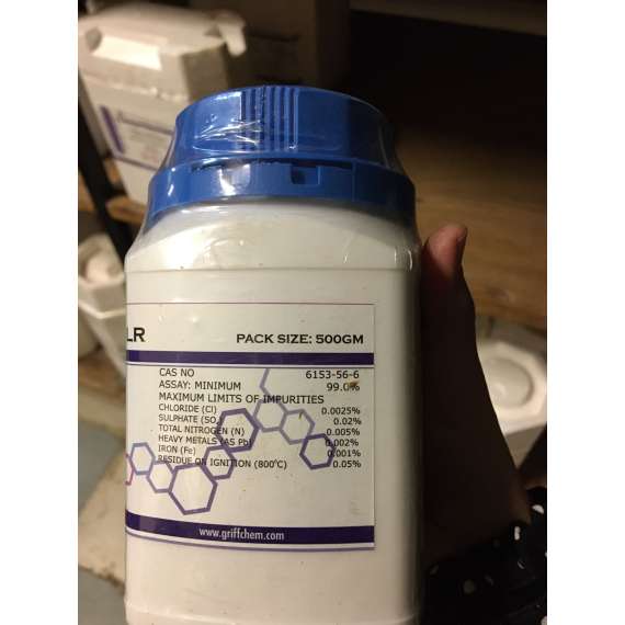 Buy Griffchem 500g Oxalic Acid Dihydrate Lab Reagent in [storefront]