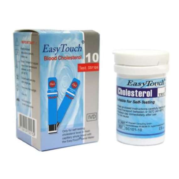 Buy Easy Touch Cholesterol Test Strips in [storefront]