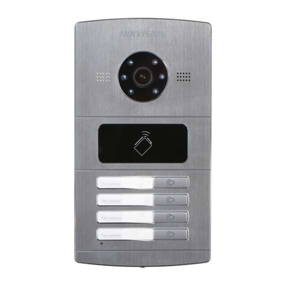 Buy Hikvision DS-KV8402-IM 4-Channel Outdoor Video Intercom Door Station in [storefront]
