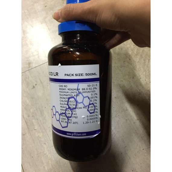 Buy Griffchem 500ml Lactic Acid Lab Reagent in [storefront]