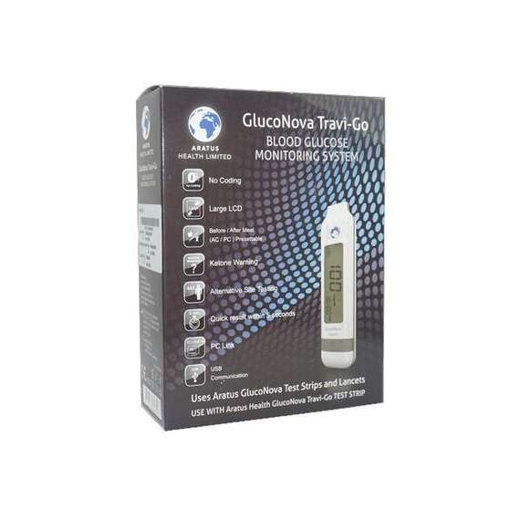 Buy GlucoNova Travi Go Blood Glucose Monitor in [storefront]