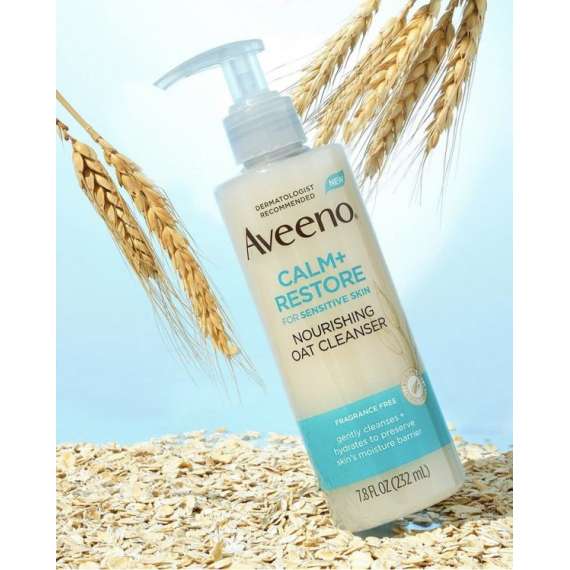 Buy Aveeno Calm Restore Nourishing Oat Cleanser in [storefront]
