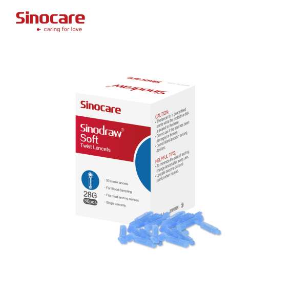 Buy Sinocare Sinodraw SoftTwist Lancets in [storefront]