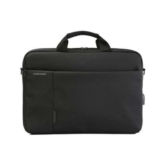 Buy Kingsons KB K9008W-BK 15.6" Charged Series Smart Shoulder Bag in [storefront]