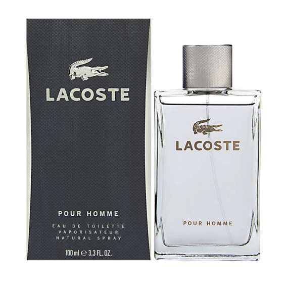 Buy Lacoste Pour Homme Greybox 100Ml Edt Men Perfume in [storefront]