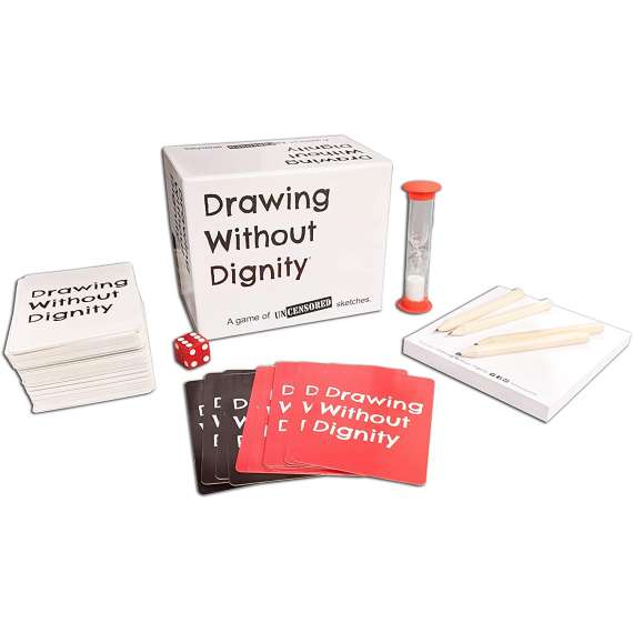 Buy Drawing Without Dignity Adult Party Card Game in [storefront]