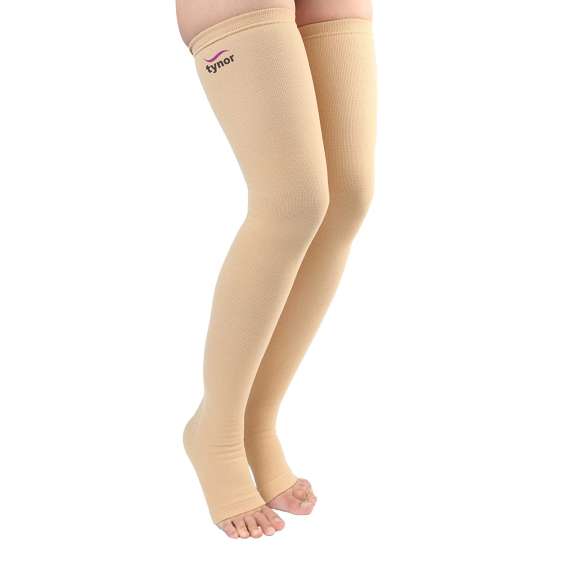Buy Tynor One Pair Mid Thigh Compression Stockings in [storefront]