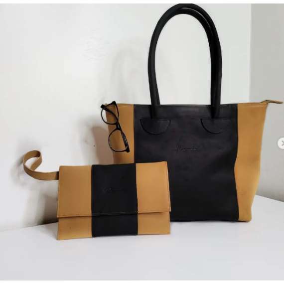 Buy Mamba Mother and Daughter Leather Bag in [storefront]