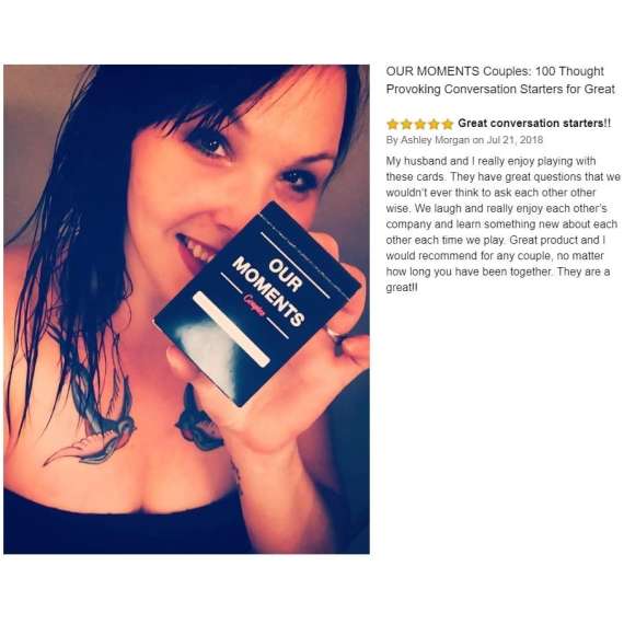 Buy Our Moments Couples Card Game in [storefront]