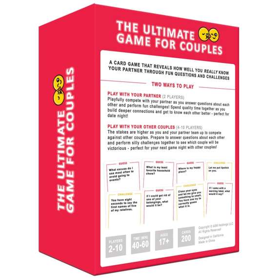 Buy The Ultimate Game for Couples Card Game in [storefront]