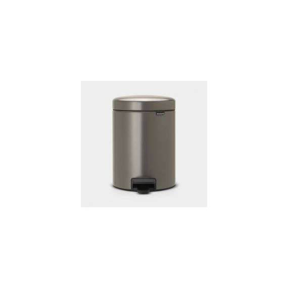 Buy Brabantia Newicon 12L Pedal Bin, Product Capacity: 12L, Product Colour: Brilliant Steel in [storefront]