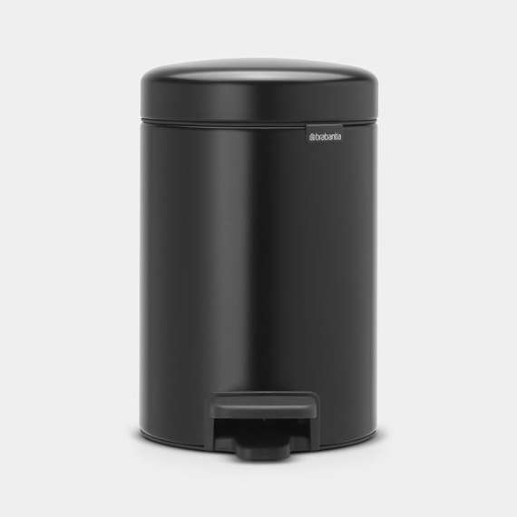 Buy Brabantia Newicon 3L Pedal Bin, Product Capacity: 3L, Product Colour: Matt Black in [storefront]