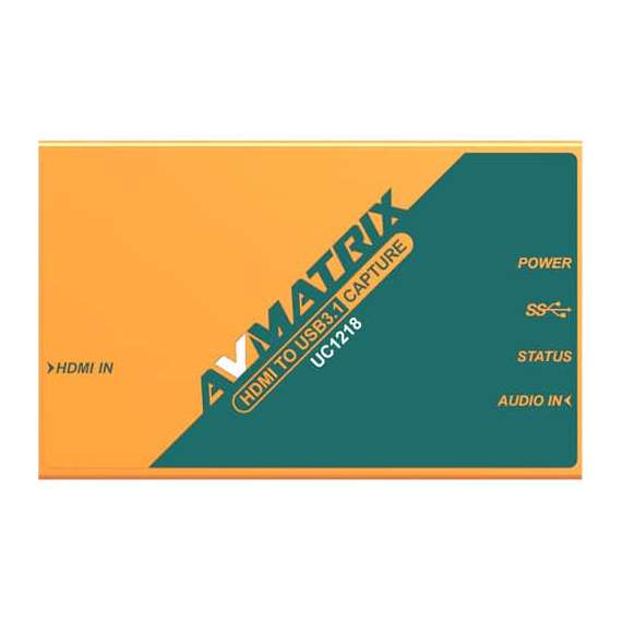 Buy Avmatrix UC1218 HDMI to USB 3.0 Video Capture in [storefront]