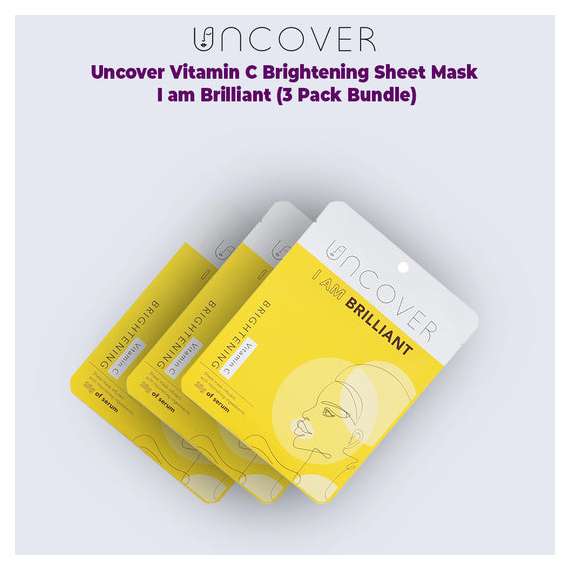 Buy Uncover I am Brilliant  Vitamin C Brightening Sheet Mask in [storefront]