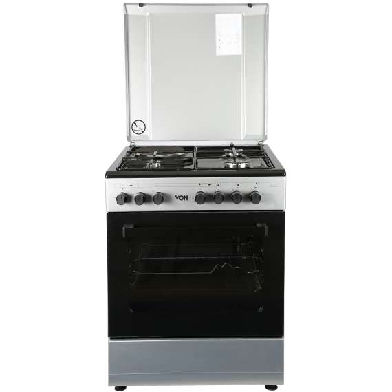 Buy Von Hotpoint VAC6S031UY 3 Gas 1 Electric Cooker in [storefront]