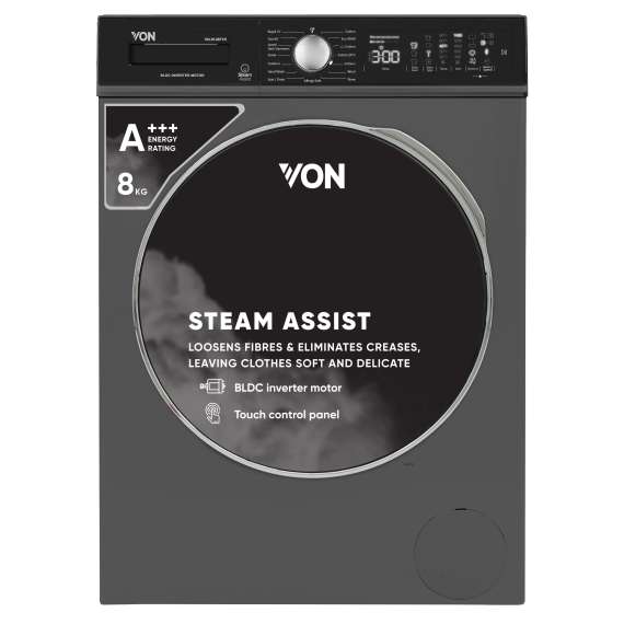 Buy Von Hotpoint VALW-08FVK 8KG Front Load Washing Machine in [storefront]