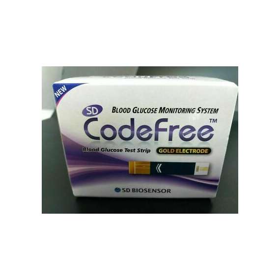 Buy Codefree 50Pack Blood Glucose Test Strips in [storefront]
