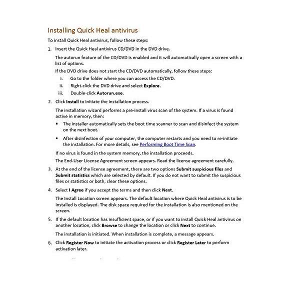 Buy Quick Heal Total Security 1 User 1 Year Antivirus in [storefront]