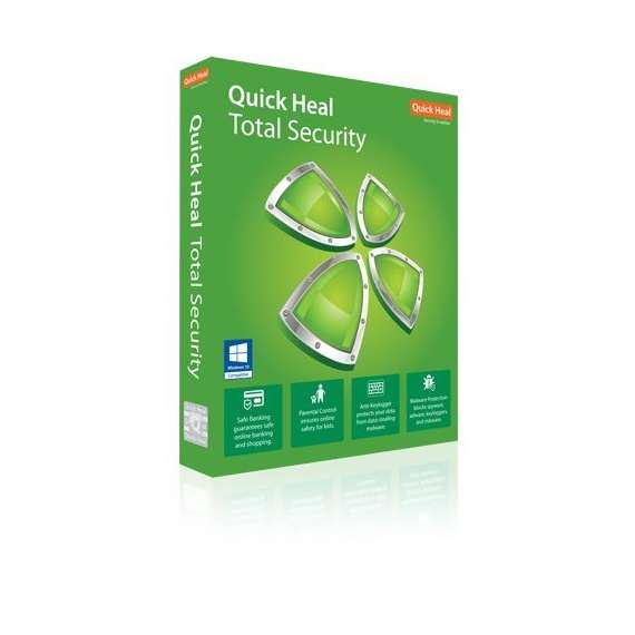 Buy Quick Heal Total Security 1 User 1 Year Antivirus in [storefront]