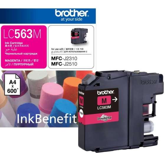 Buy Brother LC563M Magemta Ink Cartridge in [storefront]