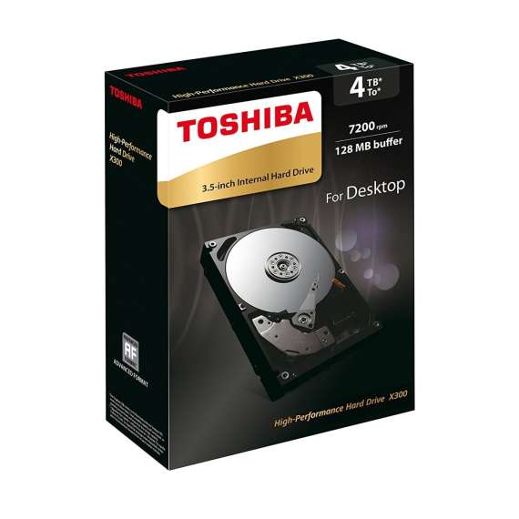 Buy Toshiba X300 4TB 7200RPM 128MB 3.5 Inch Internal Hard Drive in [storefront]