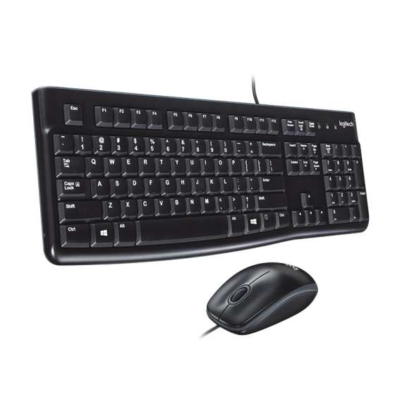 Buy Logitech MK120 Wired Keyboard and Mouse Combo in [storefront]