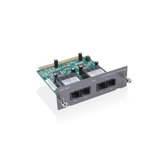 Buy D-Link  2 port 100 BaseFx for DES-1016R+ / DES-1024R+ Module in [storefront]