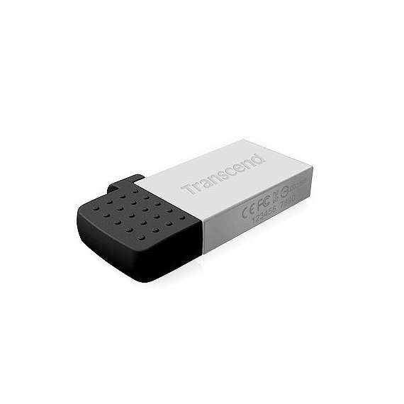 Buy Transcend 8GB JetFlash 380,Silver Plating Flashdisk in [storefront]