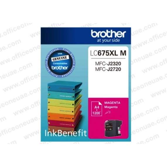 Buy Brother LC-675XL M Magenta Ink Cartridge in [storefront]