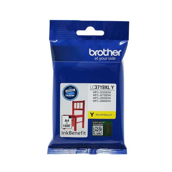 Buy Brother LC3719XLY Yellow High Cap Ink Cartridge in [storefront]