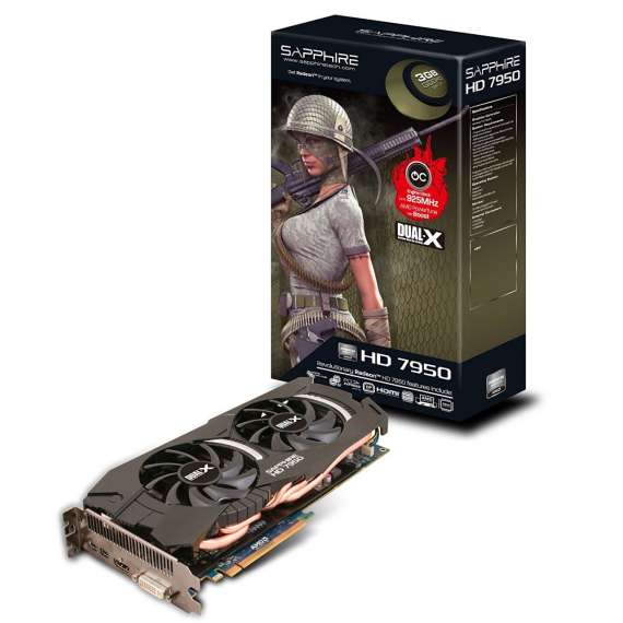 Buy Sapphire Radeon Dual x 7950 3gb Graphics Card in [storefront]
