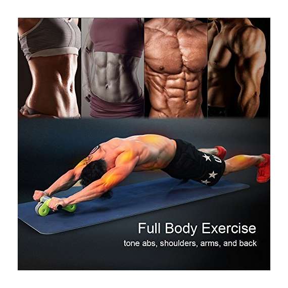 Buy Rainbow Folding Abdominal Wheel Roller in [storefront]