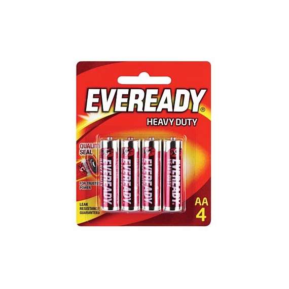 Buy Eveready 12x4AA Pack Red Battery in [storefront]