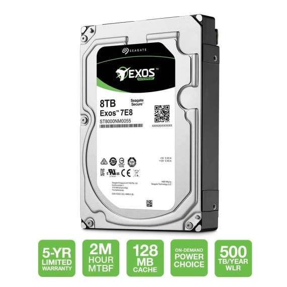 Buy Seagate 4TB Exos 7E8 Enterprise Drive 7200RPM SATA 3.5" III 6Gbps Hard Drive in [storefront]