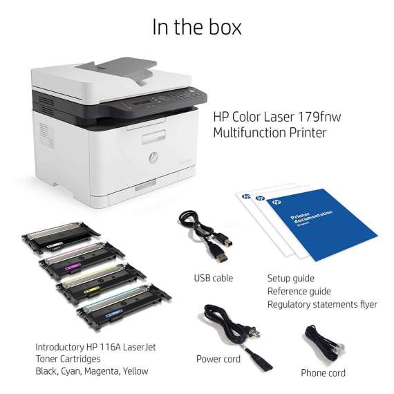 Buy HP Color Laser MFP 179fnw Printer in [storefront]