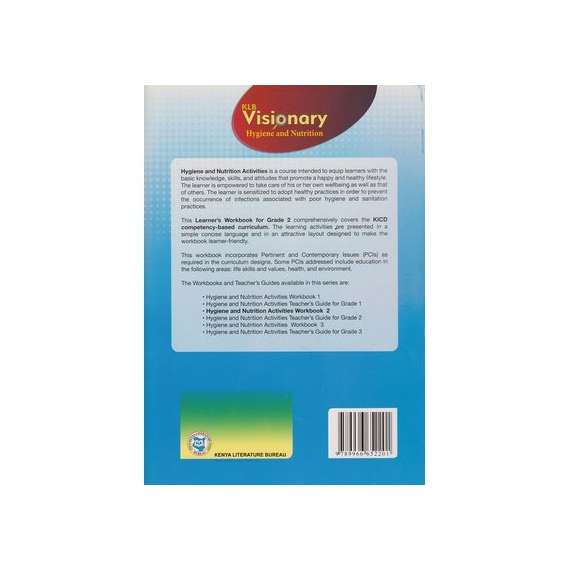 Buy KLB Visionary Hygiene and Nutrition Grade 2 Learner's Book in [storefront]