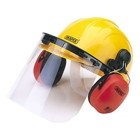 Buy Safety Helmet with Face Shield and Ear Muffs in [storefront]